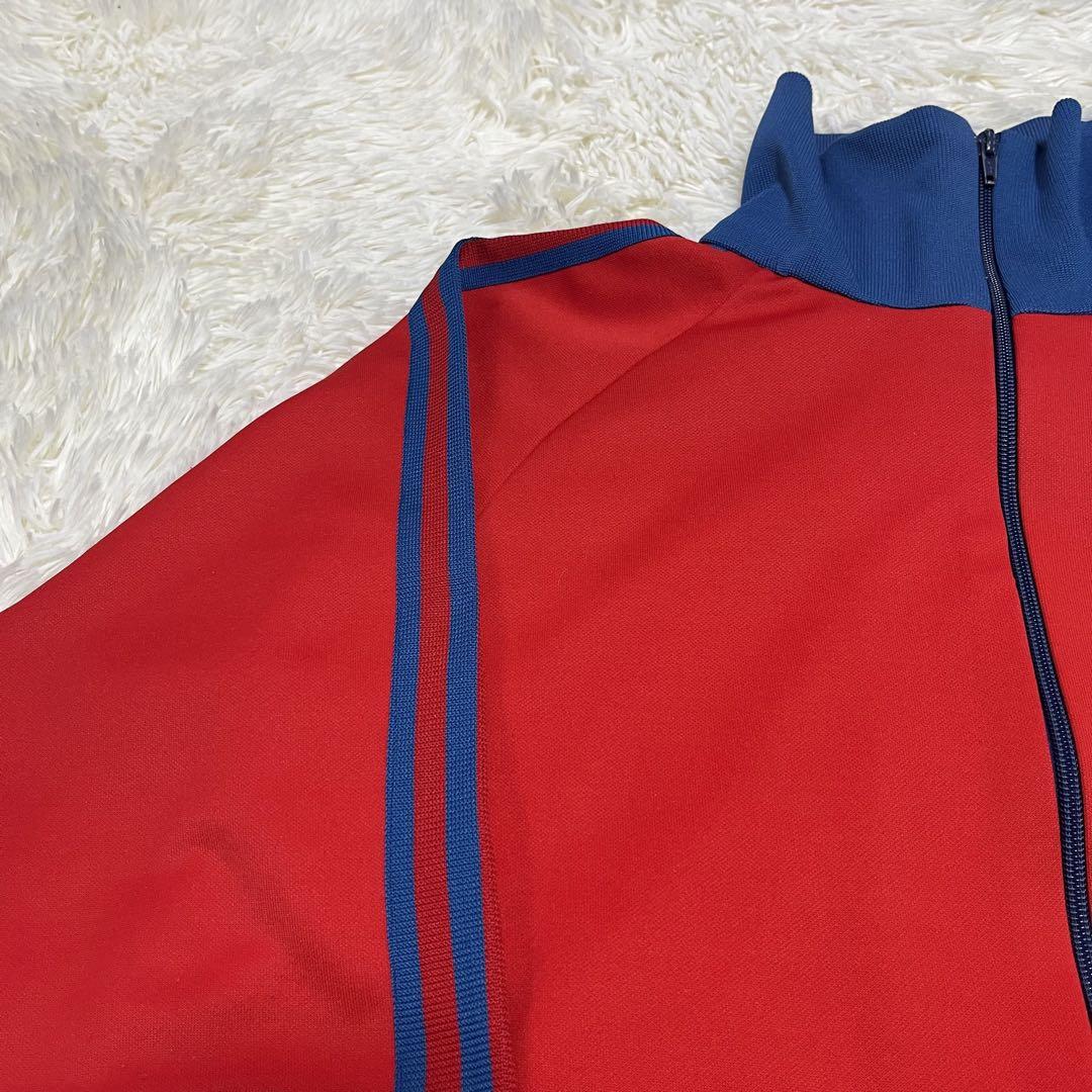 【美品】adidas descente 80s track jacket red