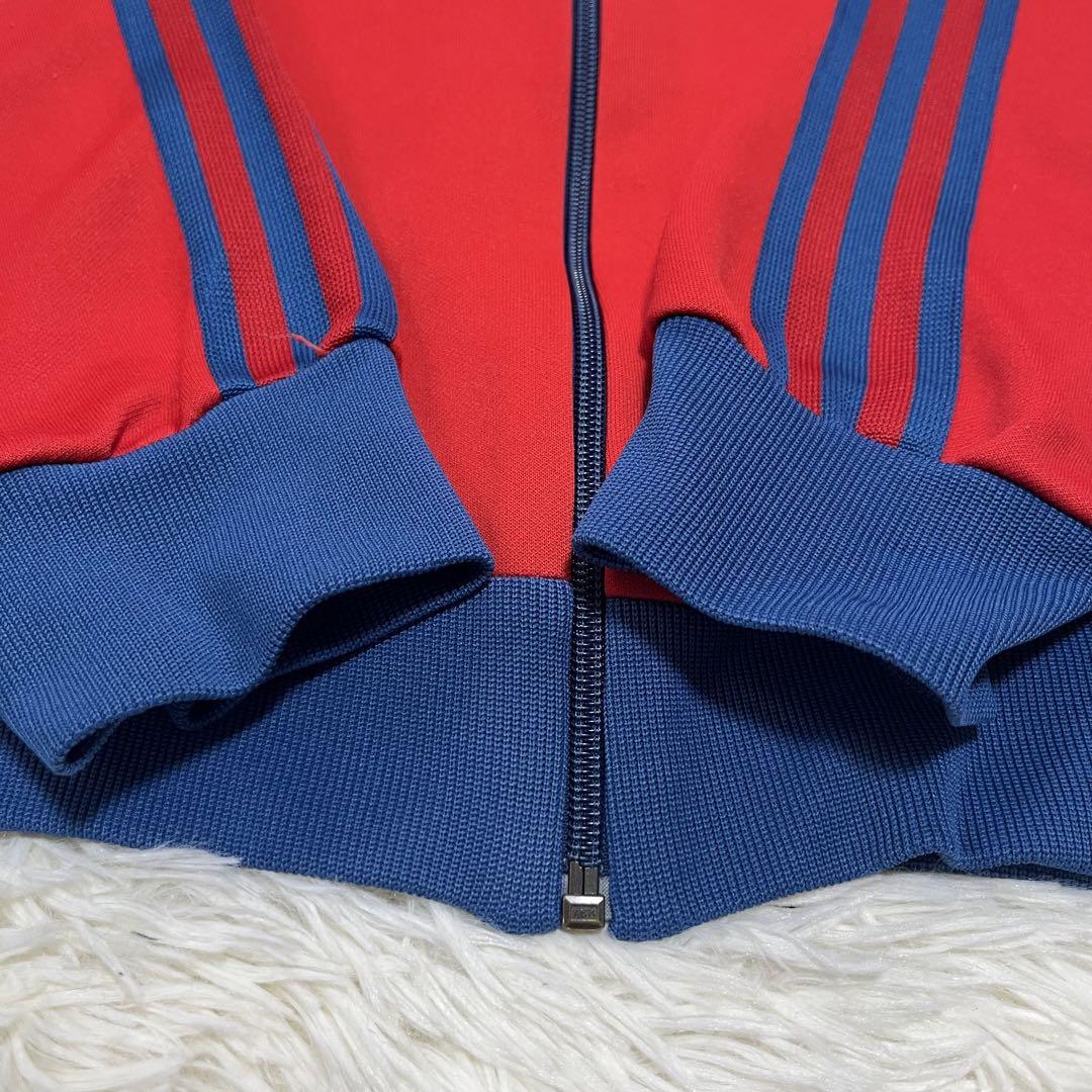 【美品】adidas descente 80s track jacket red