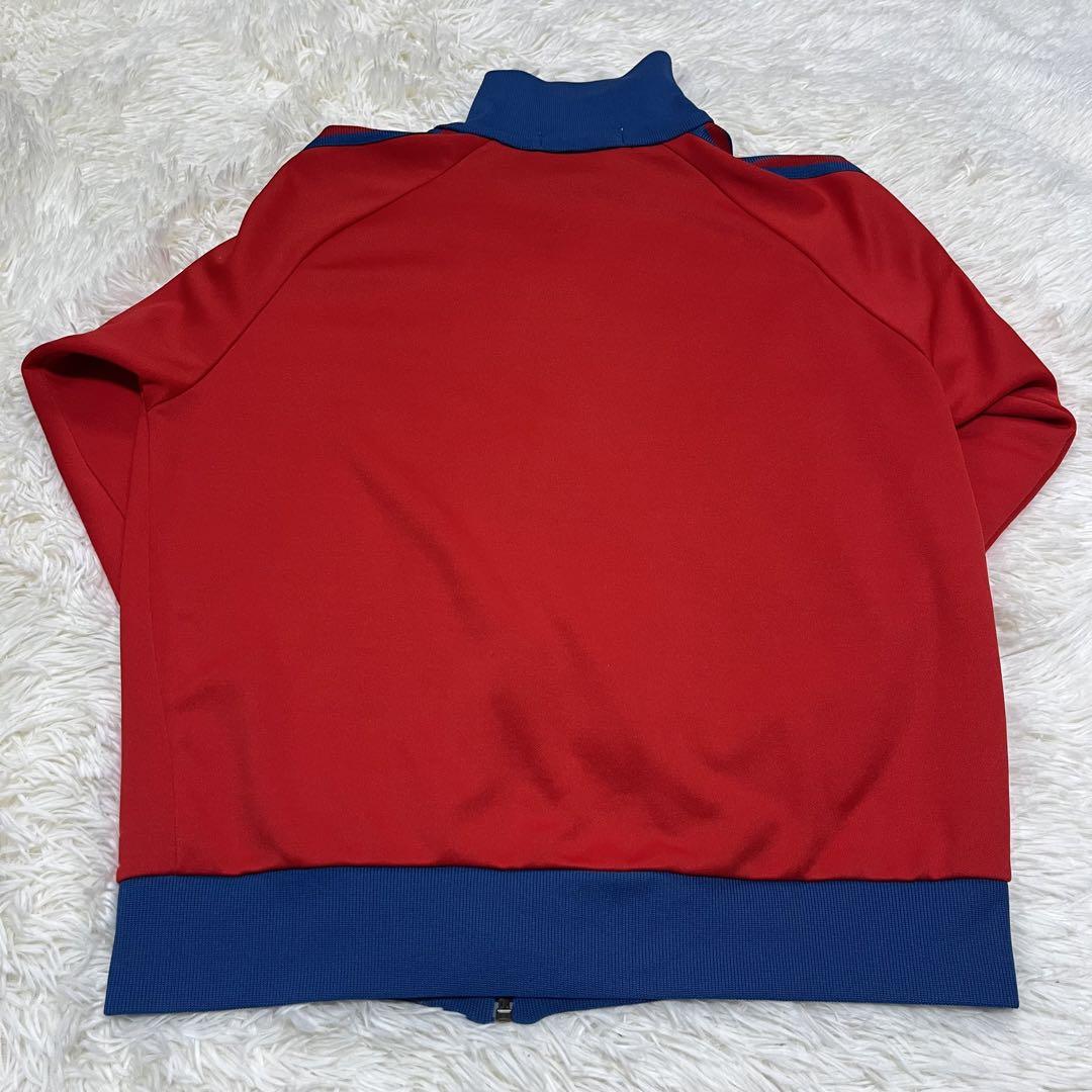 【美品】adidas descente 80s track jacket red