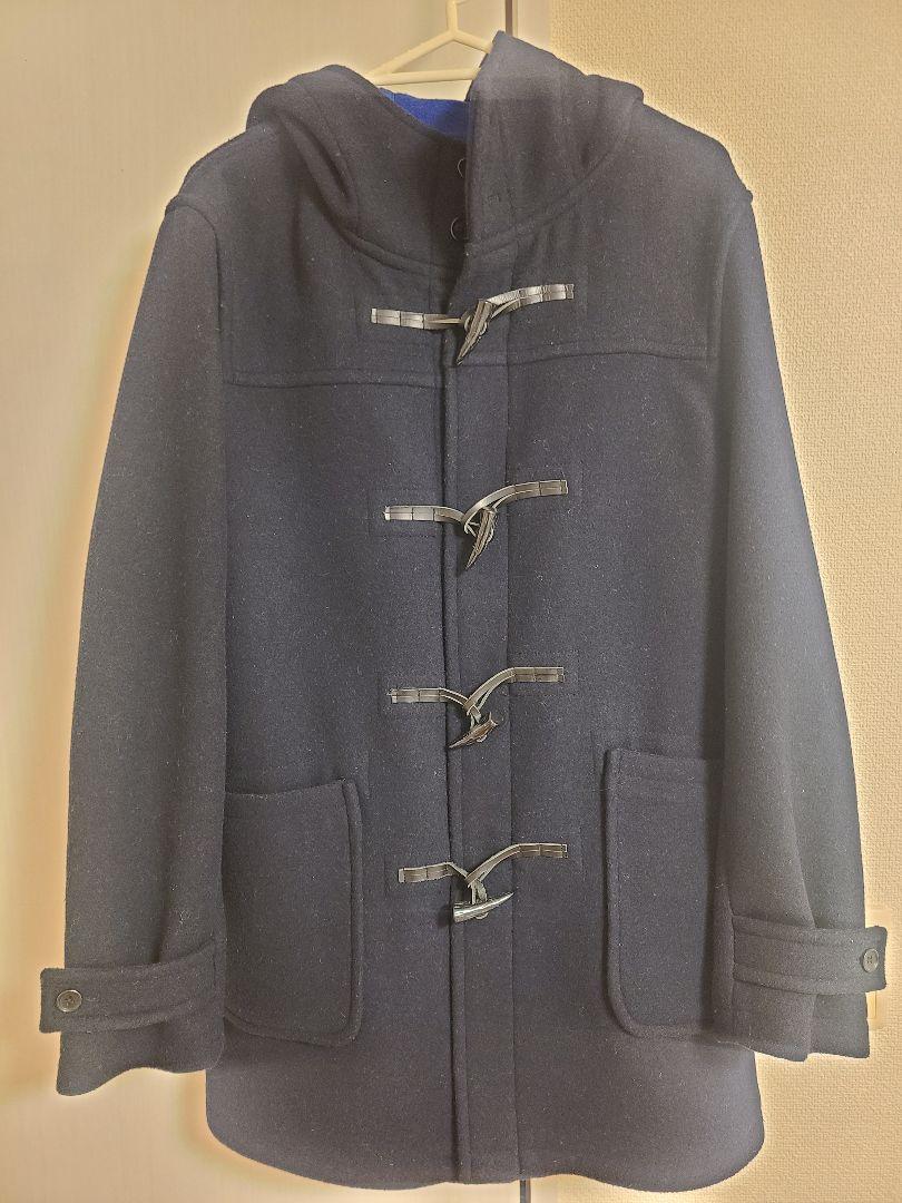 ビームス　BEAMS　ダッフルコート　紺。 4,750円