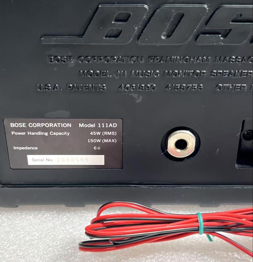 Bose スピーカー Model.111AD 動作確認済み Bose スピーカー Model.111AD 動作確認済み - メルカリ