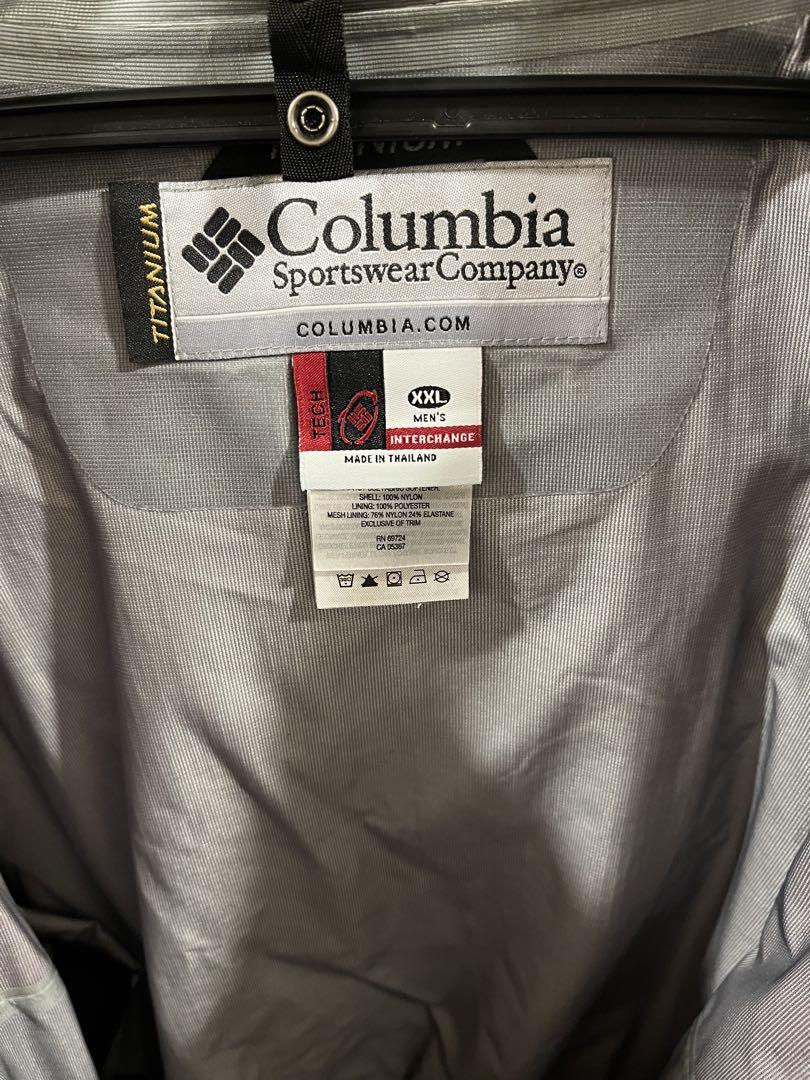 Columbia Titanium ナイロンジャケット Omni tech