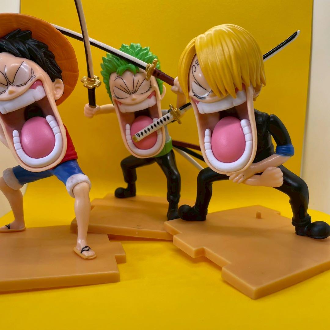⭐️ 新品 ワンピース フィギュア3体セット ルフィ サンジ ゾロ