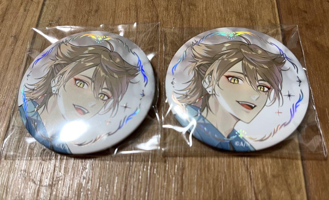 【T-ポイント5倍】 にじさんじ ART OF NIJISANJI 缶バッジ 伏見ガク 2個セット ピンズ・ピンバッジ・缶バッジ