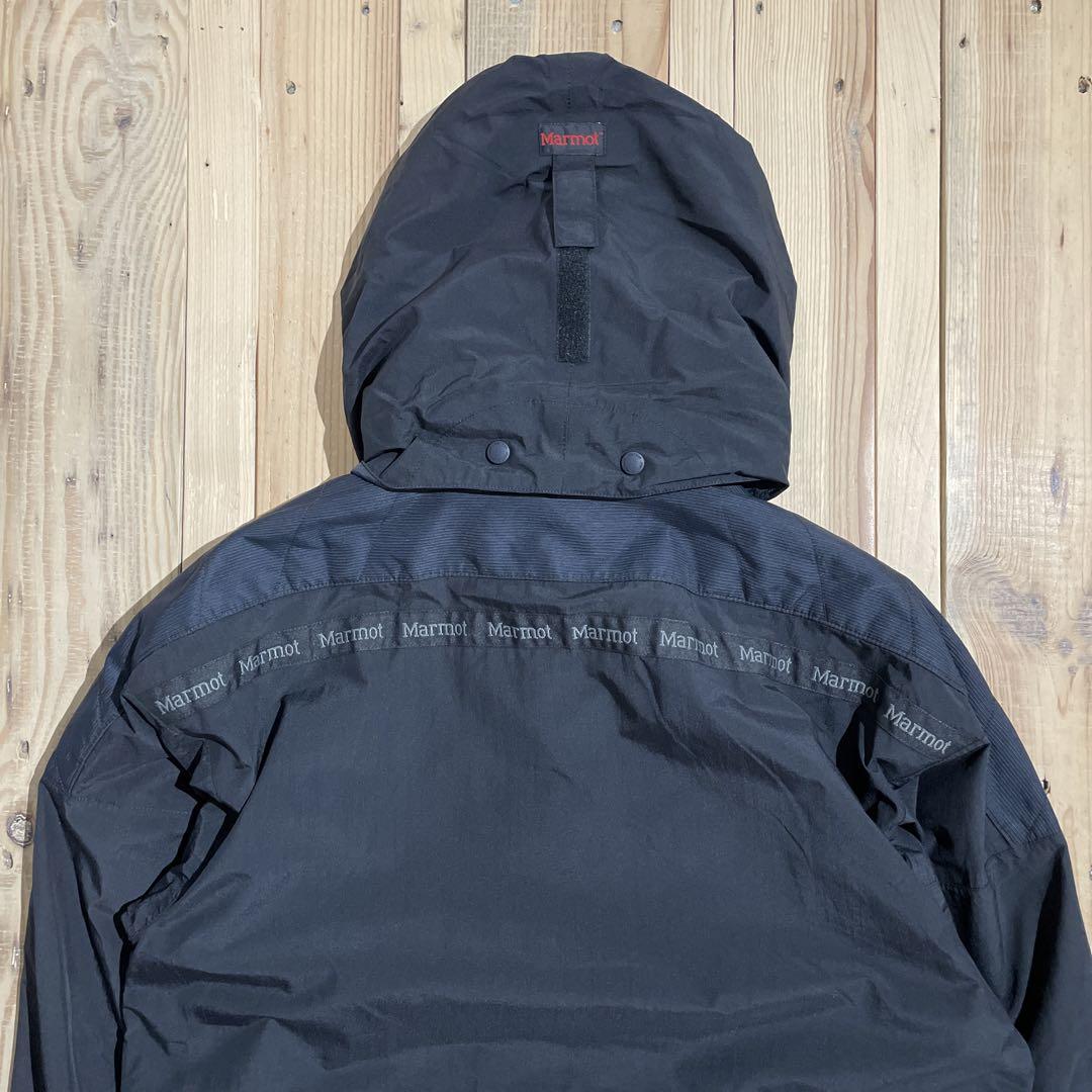 90's Marmot マーモット ゴアテックスブルゾン フード取り外し可