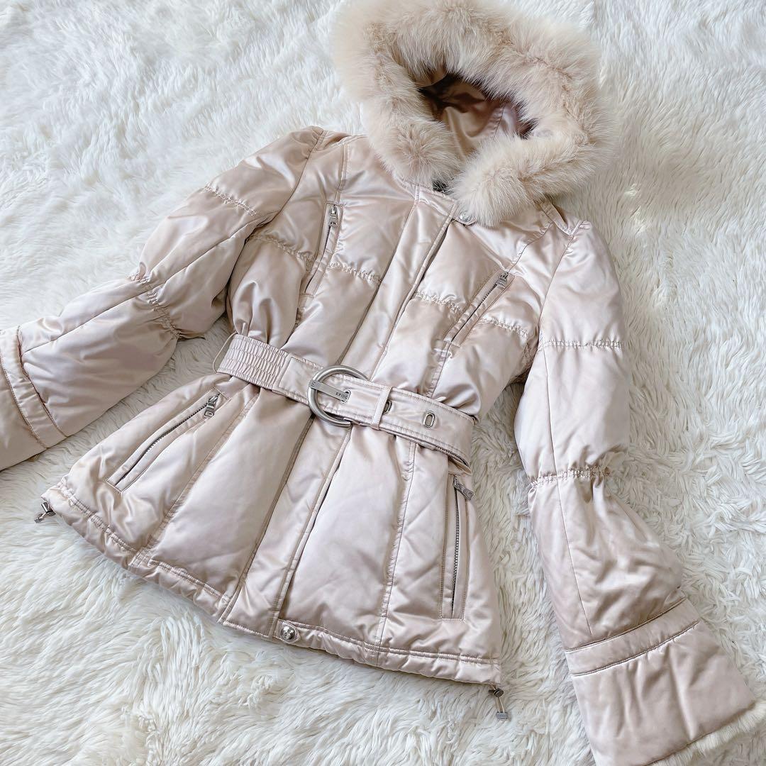 ♡極美品♡ EPOCA フォックスファー ラビット 付き ダウンジャケット 40