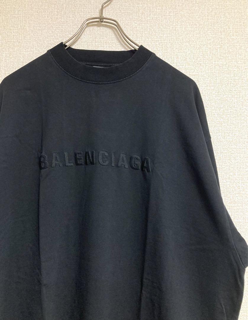 BALENCIAGA バレンシアガ ミラーロゴ Tシャツ リバーシブル②