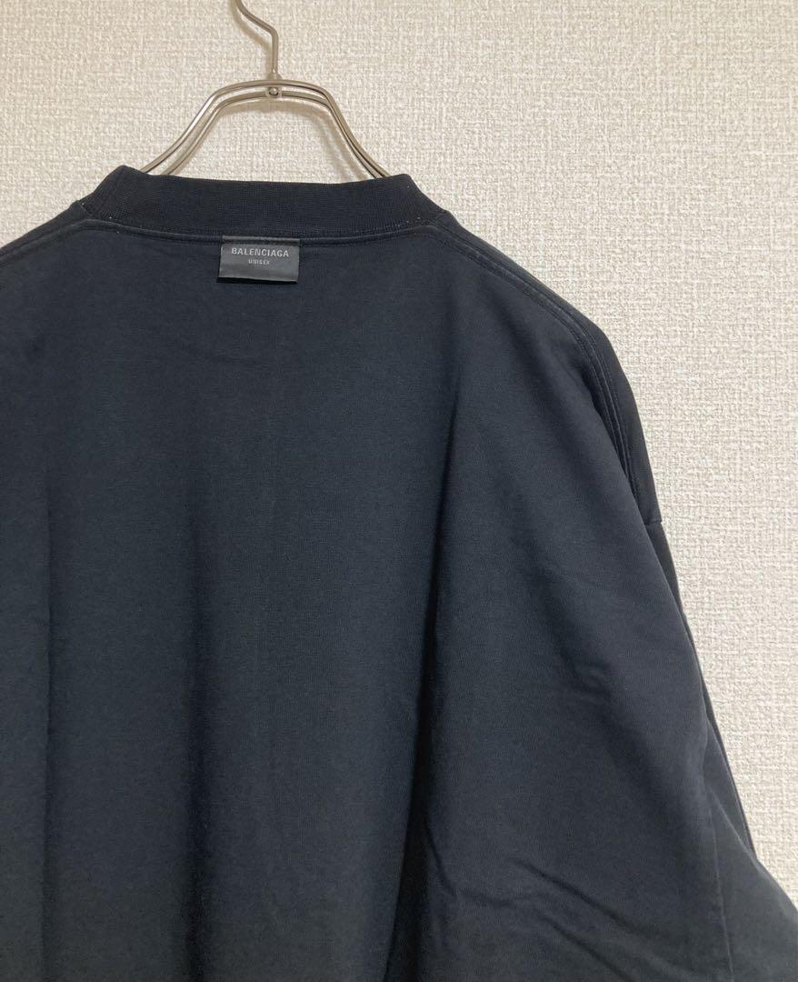BALENCIAGA バレンシアガ ミラーロゴ Tシャツ リバーシブル②