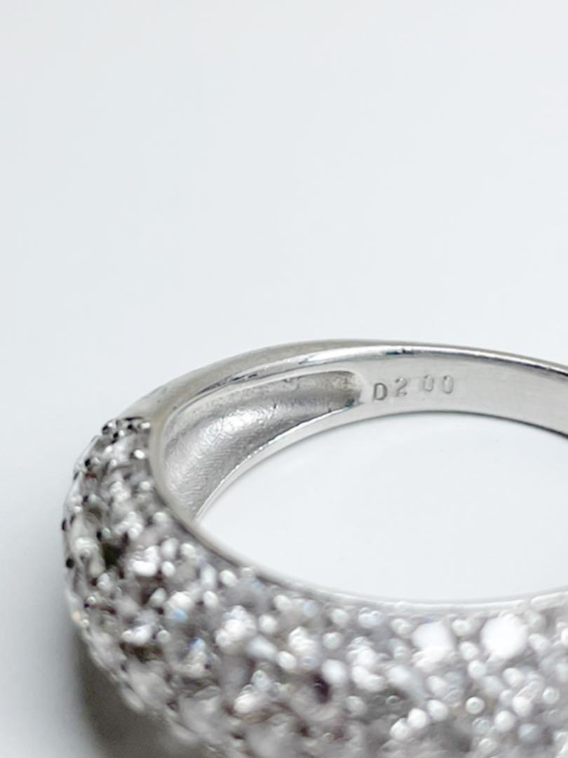 ダイヤモンド リング 2ct pt900 プラチナ ダイヤ