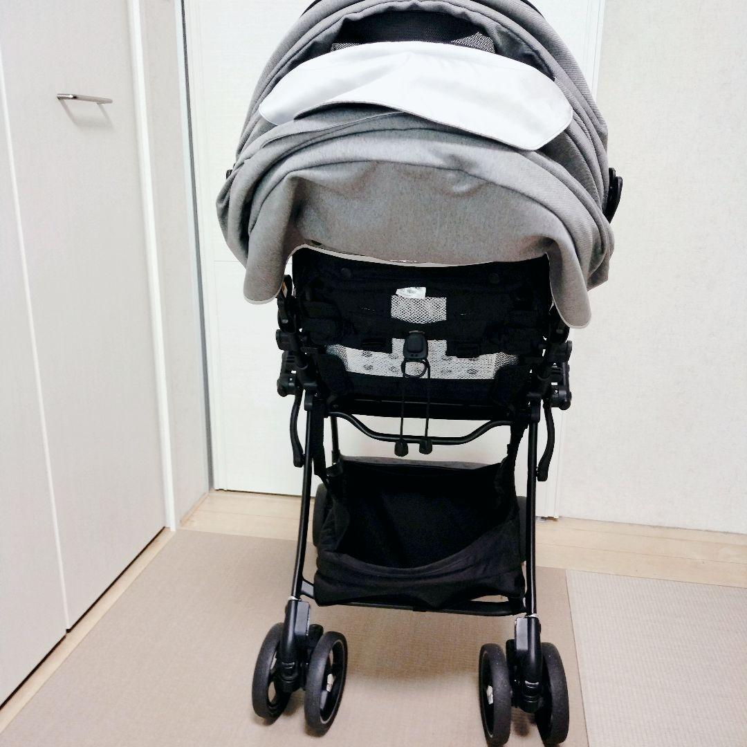 極美品】Aprica アップリカ ラクーナ ビッテ レザーハンドル