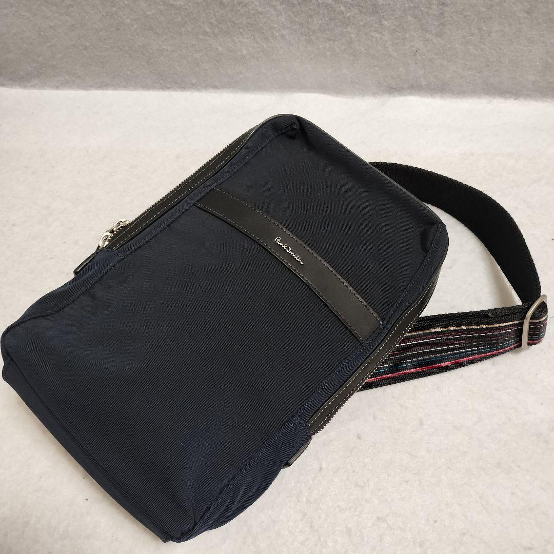 Paul Smith ポールスミス ショルダー ボディバッグ ネイビー