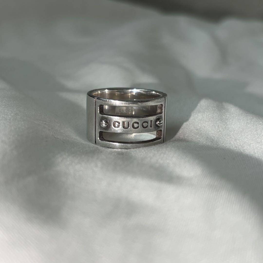 GUCCI AG925 ロゴリング 12.0g　13号