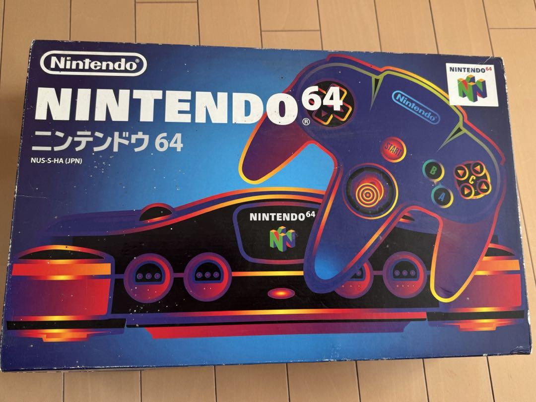 Nintendo64本体＋ソフト6本セット】箱・説明書付き／動作未確認