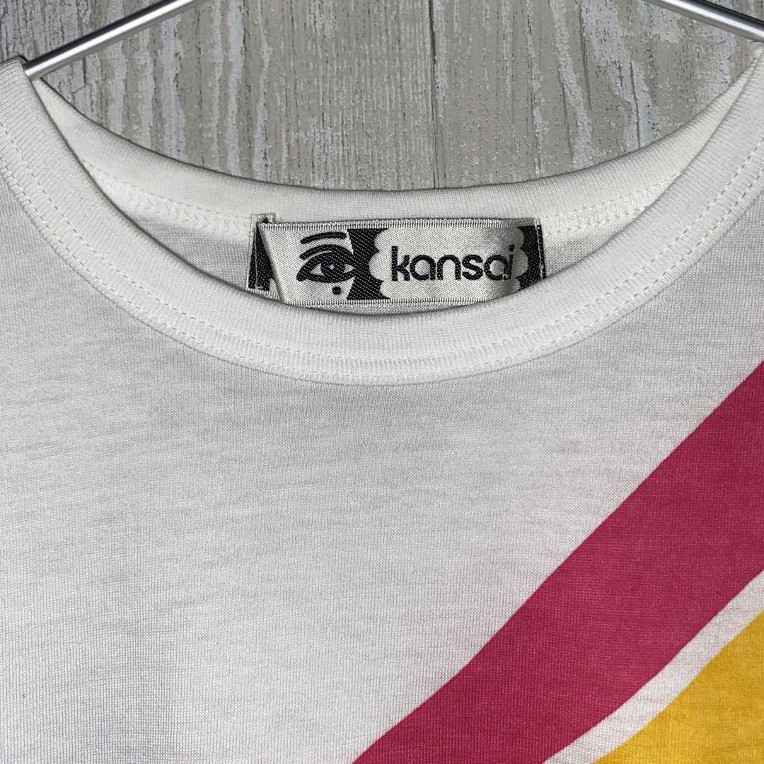 1980s KANSAI YAMAMOTO 山本寛斎 デザイン Tシャツ ビンテージ