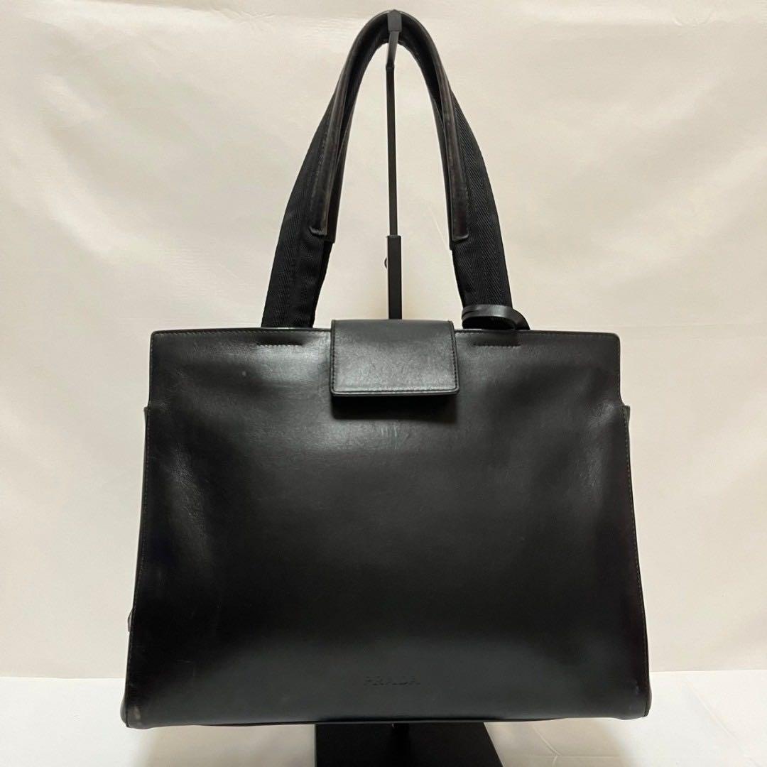 まる様専用！プラダ VITELLO CITY カーフ レザー 本革 トートバッグ