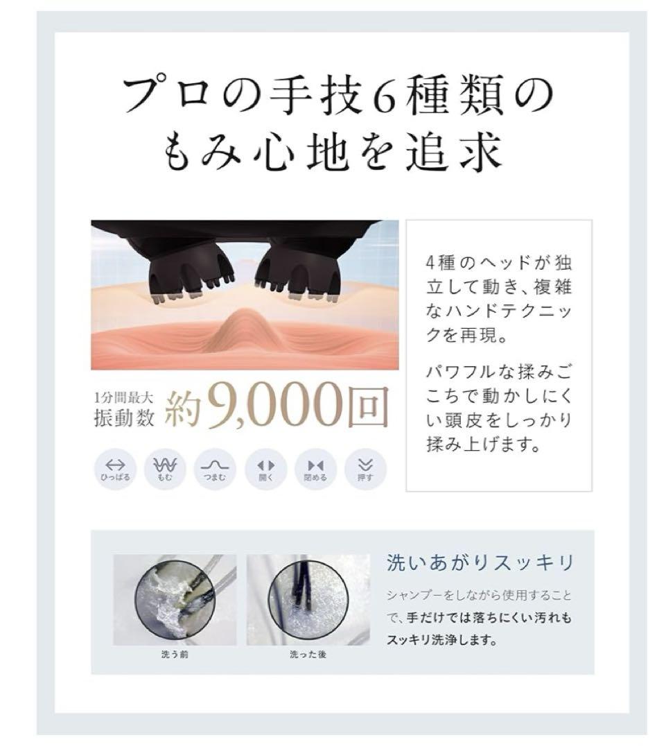 NIPLUX RE-HEAD SPA ブラック 美顔器