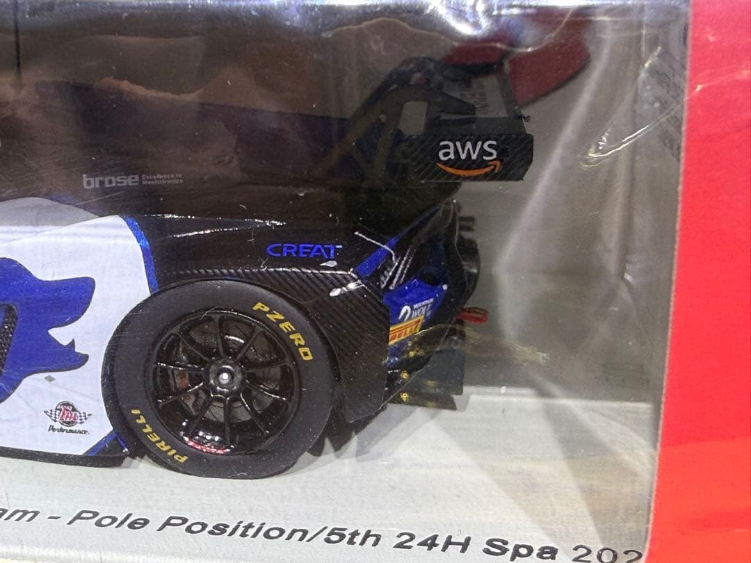 1/43 Huracán GT3 EVO2 #163 Spa24h 2024 1/43 Huracán GT3 EVO2 #163 Spa24h 2024