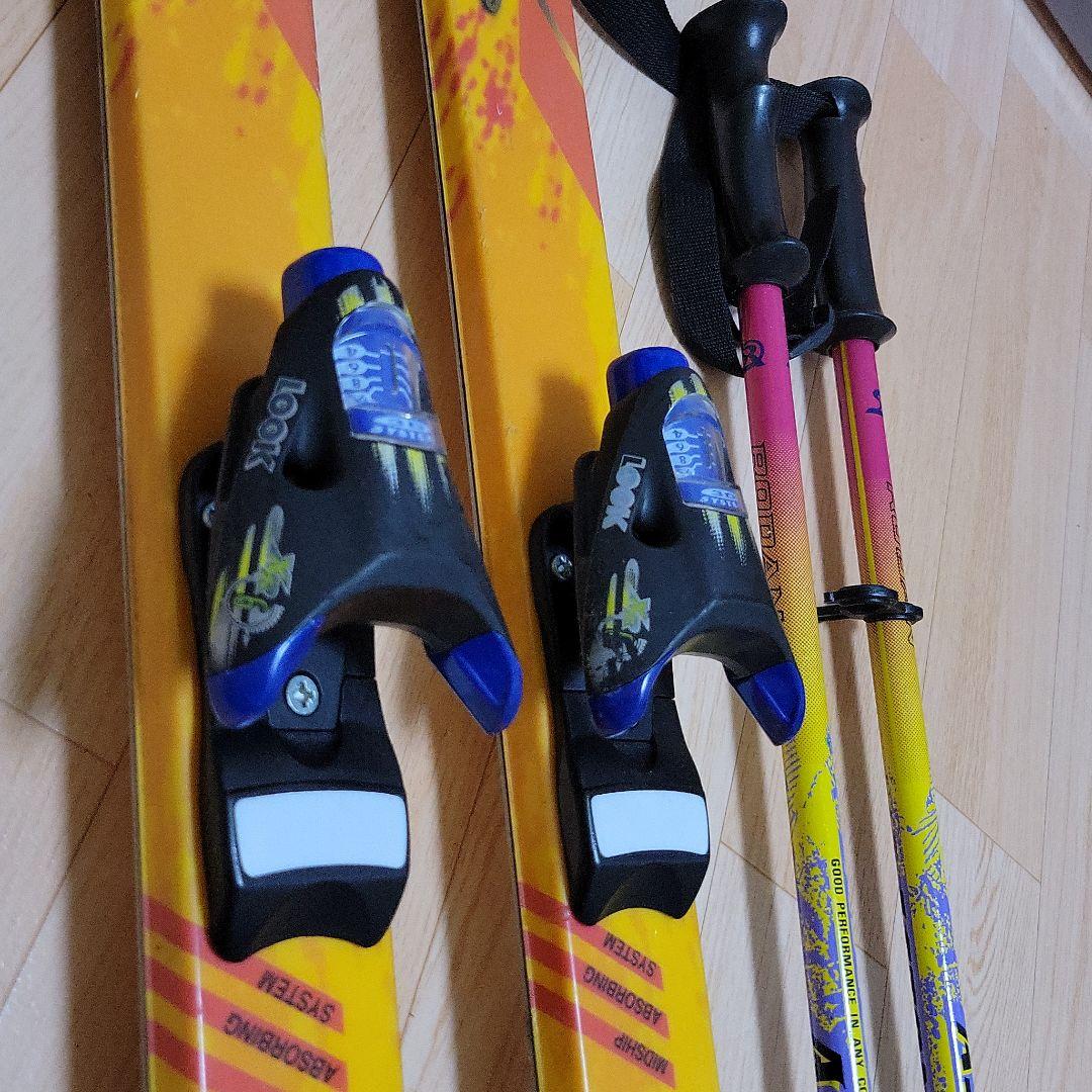 スキー 2点セット板・ポール SKI. Pole スキーセット. Set