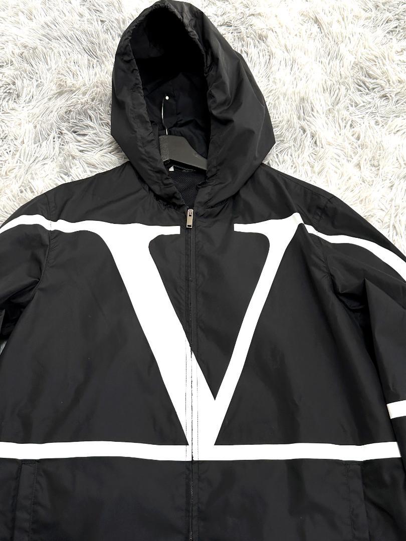 定価30万 VALENTINO シグネチャー Vロゴ ジャケット パーカー 46