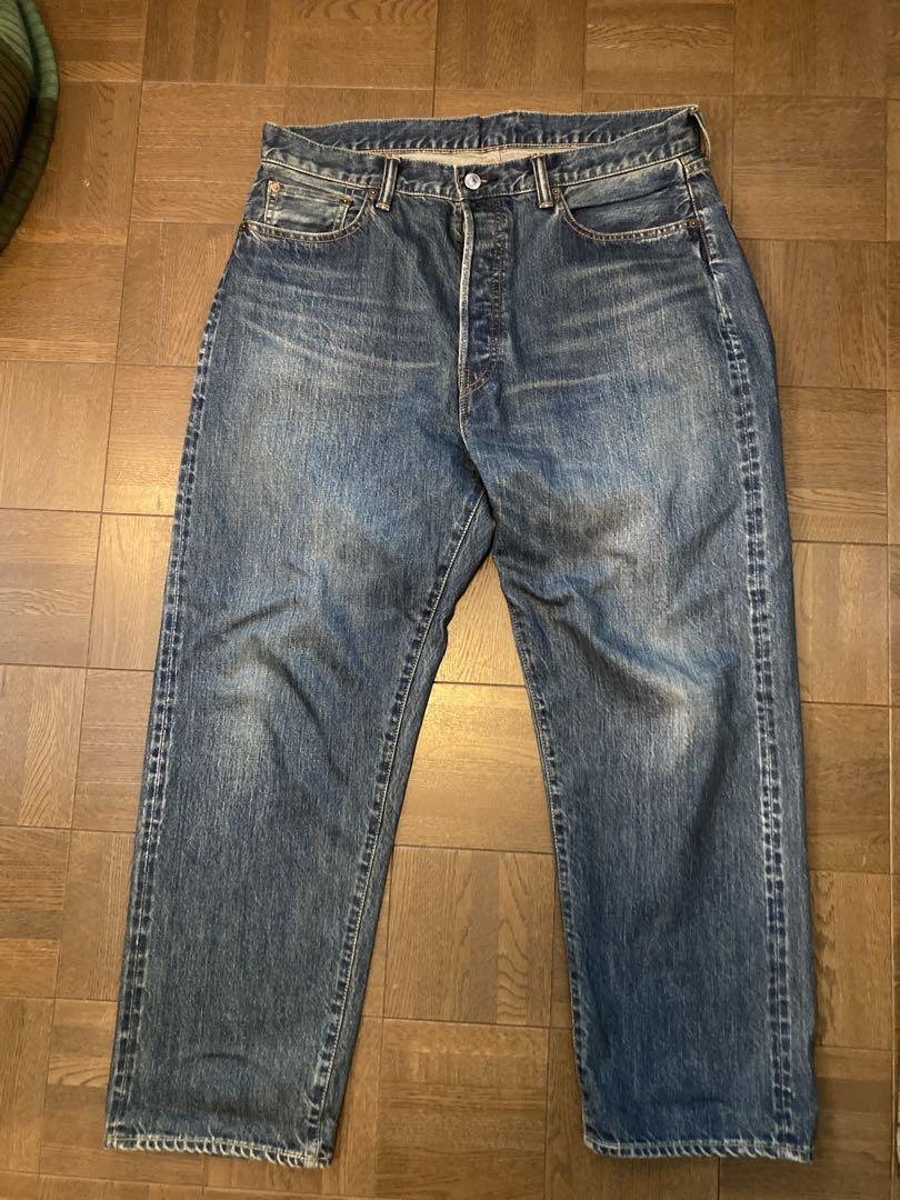 目立った傷や汚れなし】A.PRESSE 24aw ワイドデニムパンツ