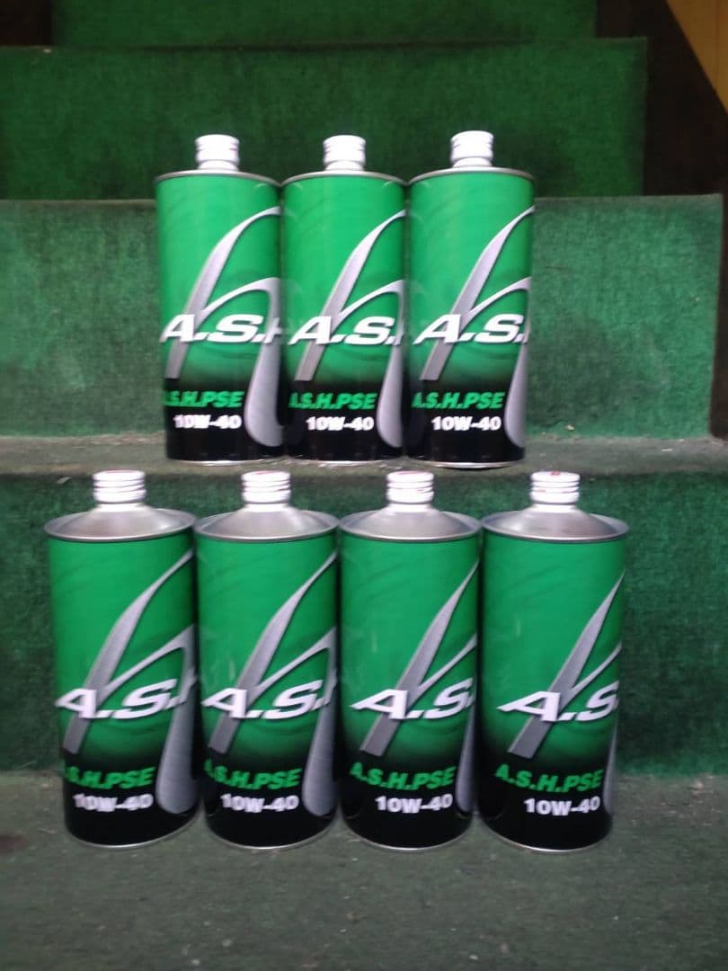A・S・H アッシュ PSE 10W-40 1L 7缶セット 7本セット