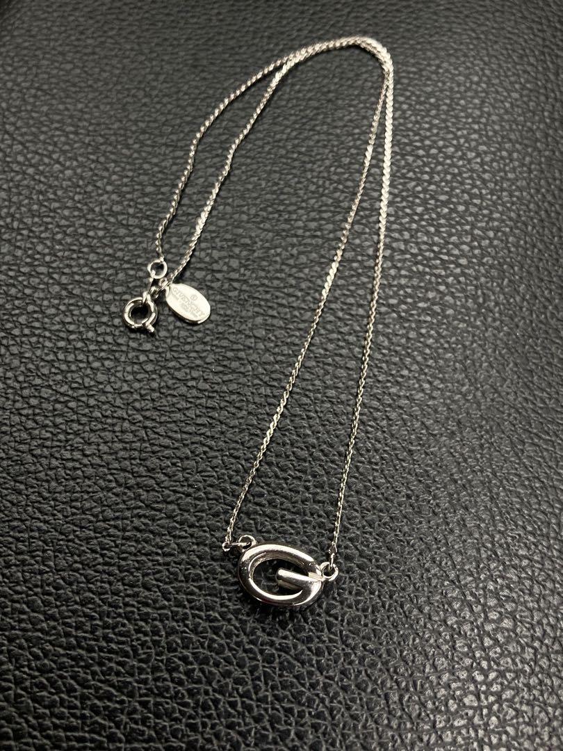 アクセサリー Vintage GIVENCHY G Logo Nacklace Silver
