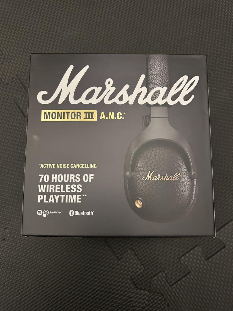 正規品 Marshall ワイヤレスヘッドホンMonitor III ANC