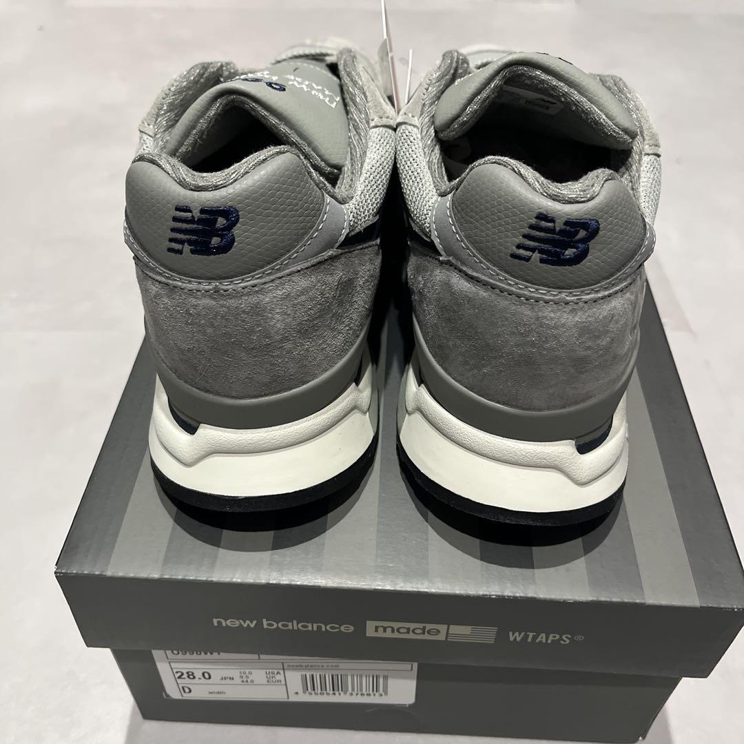 新品未使用WTAPS NEW BALANCE M998WT スニーカー 10