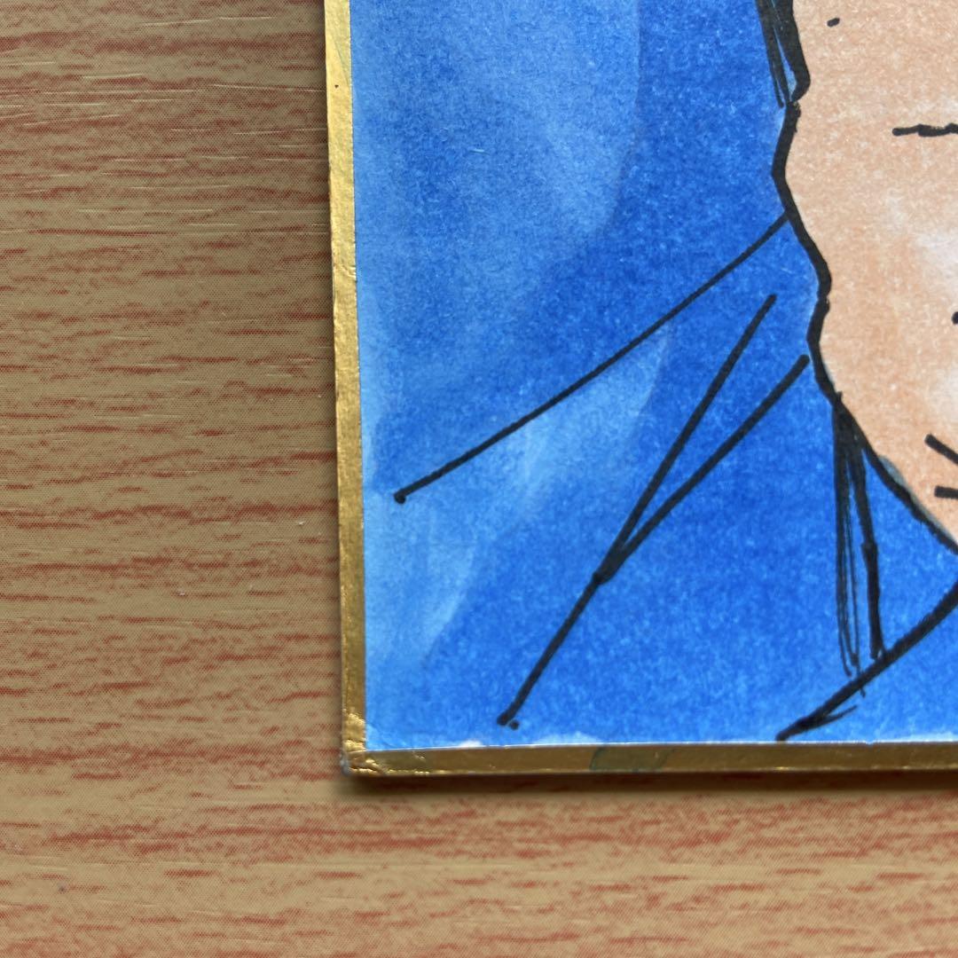 オキテネムル直筆イラスト色紙　連打一人サイン色紙懸賞当選品 オキテネムル直筆イラスト色紙 連打一人サイン色紙懸賞当選品