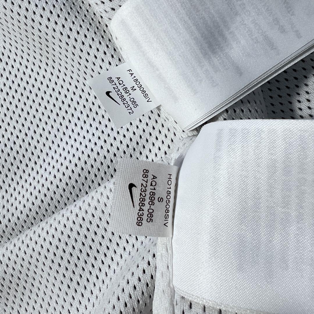 NIKE ナイロンジャージ セットアップ ウォームアップジャージ 上M下S