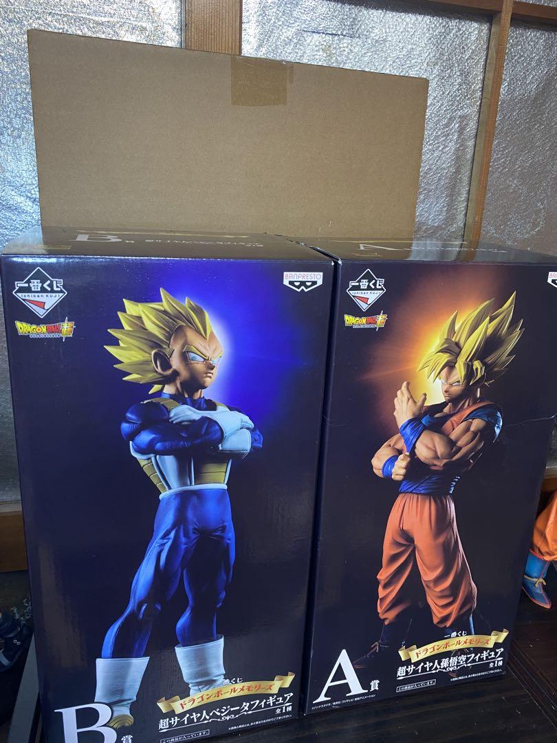 大型セールや時期 ドラゴンボール ベジータ 孫悟空 一番くじ メモリーズ - メルカリ コミック・アニメ