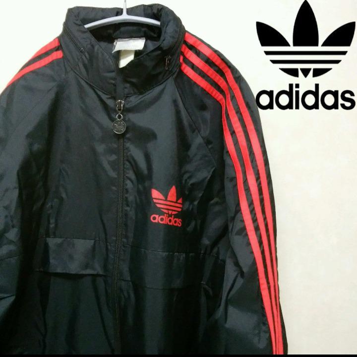 ★☆ADIDAS トラックジャケット ジャージトレフォイル デカロゴ☆★