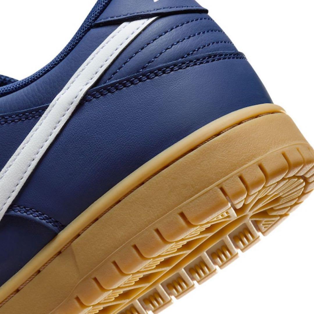 靴 NIKE SB DUNK LOW PRO ISO NAVY&GUM 28