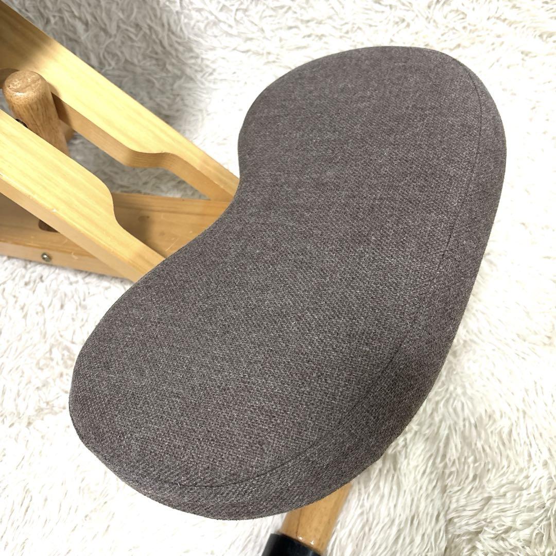 宮武製作所 プロポーションチェア バランスチェア ブラウン 姿勢矯正 勉強椅子
