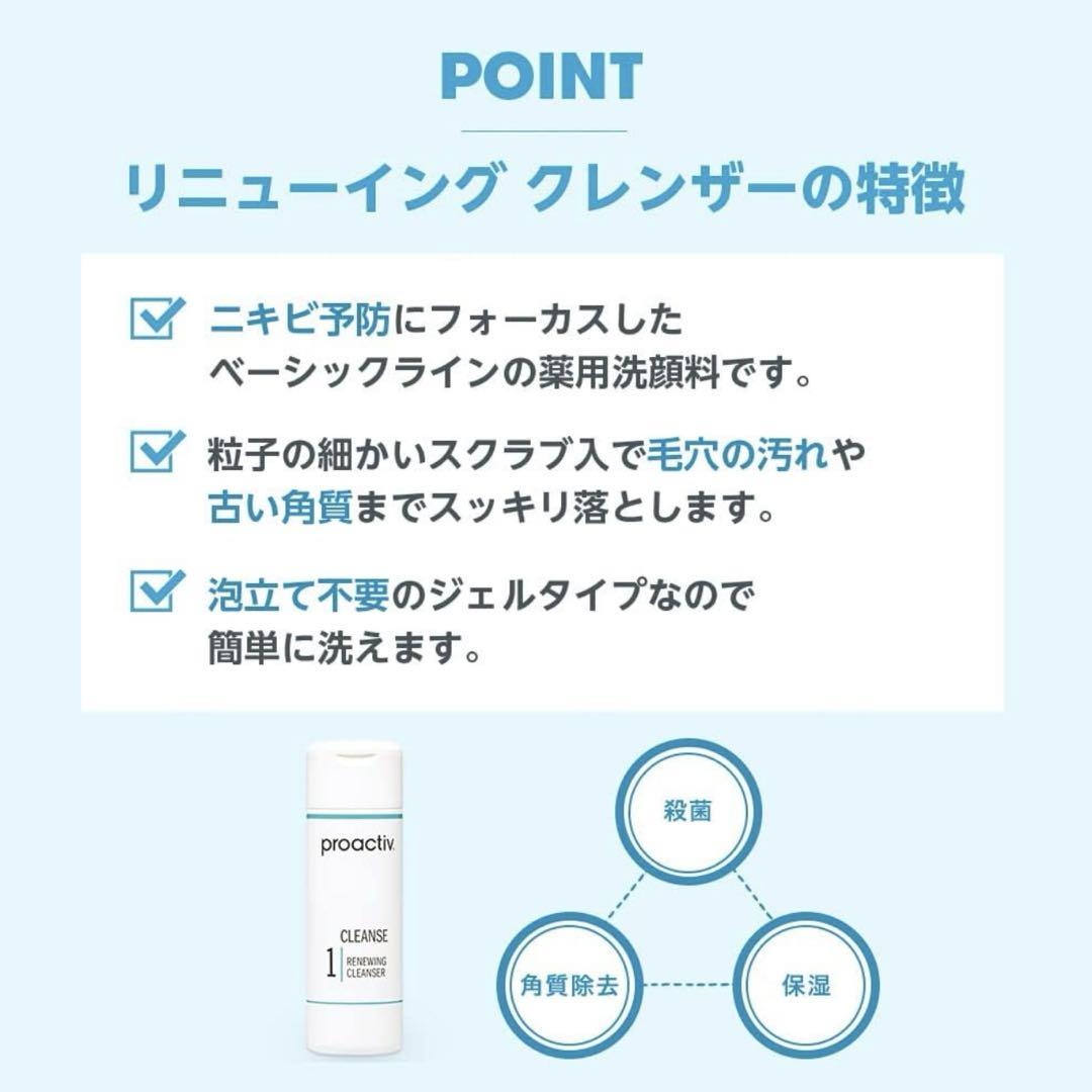 プロアクティブ旧モデル リニューイング クレンザー 120mL 60日
