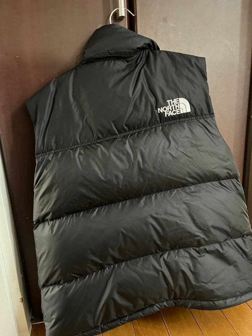 The north face ノースフェイスブラックダウンベスト