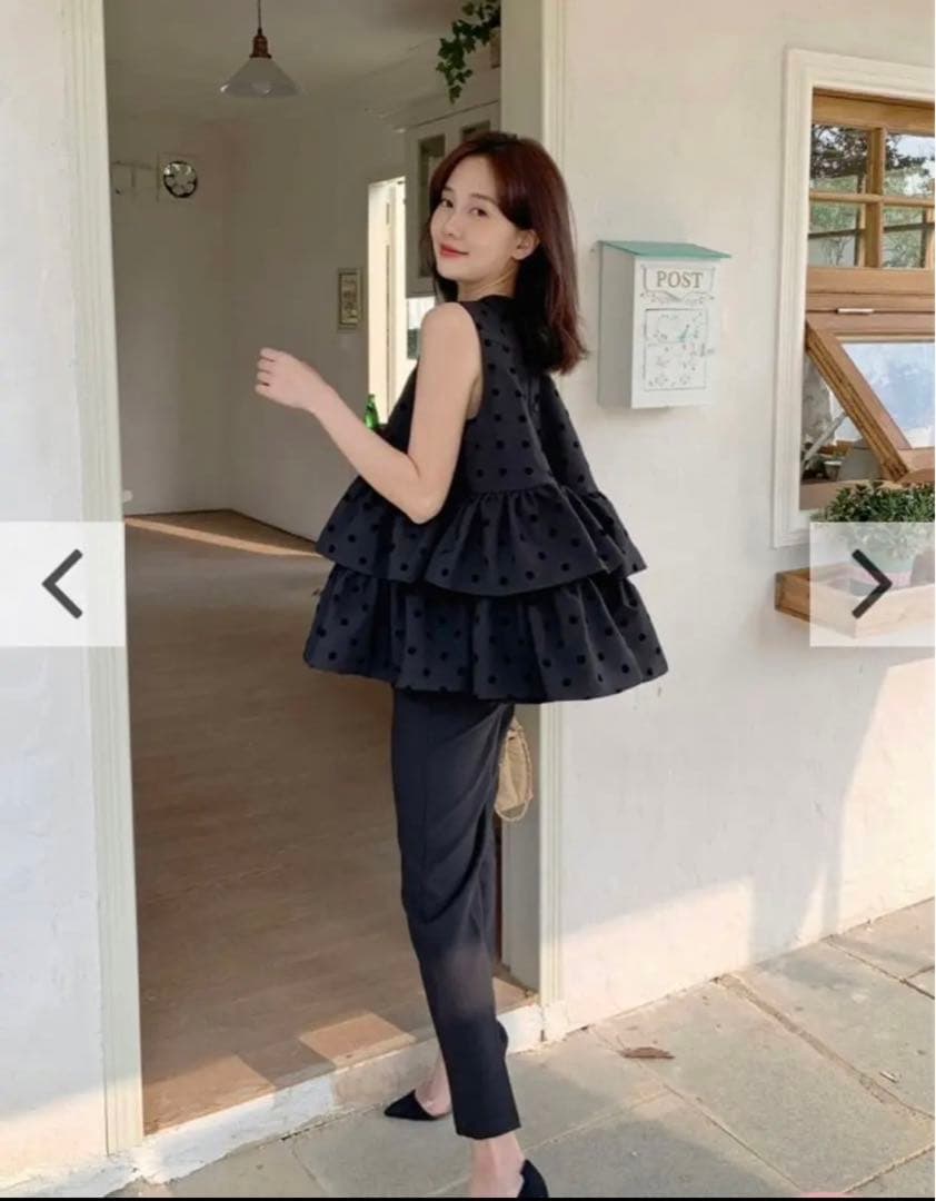 買得 新品✨BIRTHDAY BATH 美人百花掲載 トリプルフリルNS DOT タンク