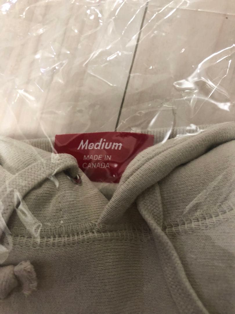 24FW Suprem Box Logo Hooded Sweatshirt M