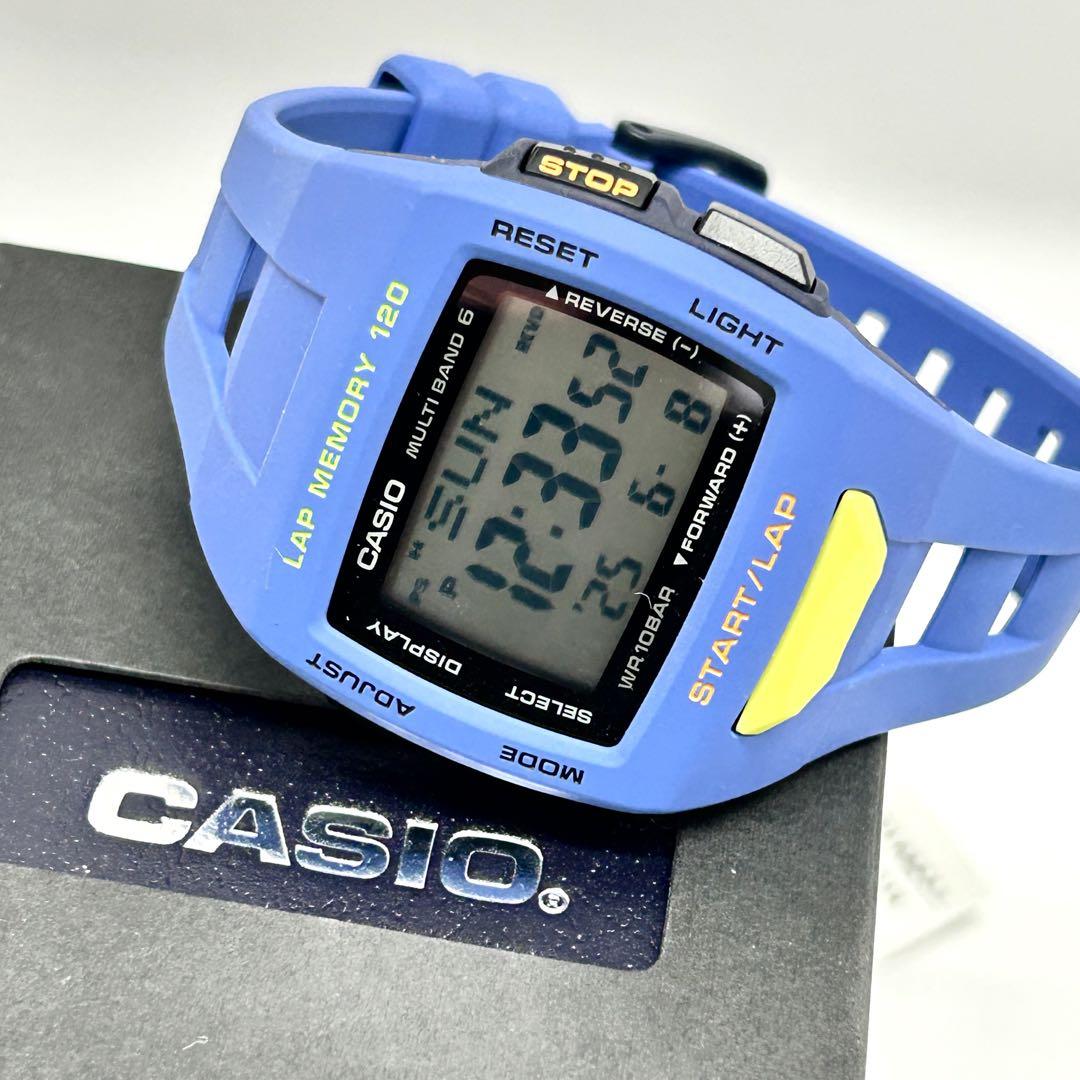 【新品/ソーラー電波時計】CASIO STW-1000-2JH ブルー
