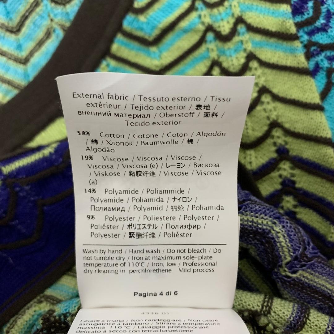 ミッソーニ 七分袖セーター サイズ38 S -