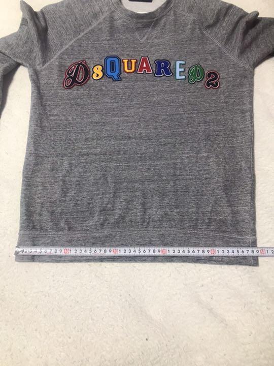 ディースク 美品 スウェット L UkwPF-m80644264323 DSQUARED2 ディースクエアード ︵れ・ほつれ