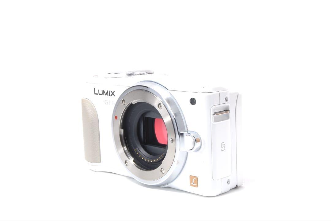 Wi-Fi搭載 LUMIX GF6✨レンズキット 自撮りOKミラーレス ホワイト