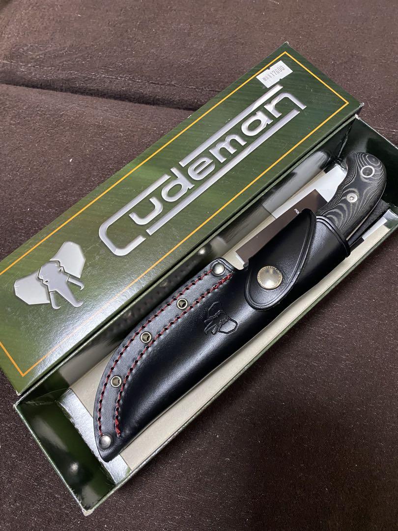 CUDEMAN ブッシュクラフトナイフ 専用ケース付き
