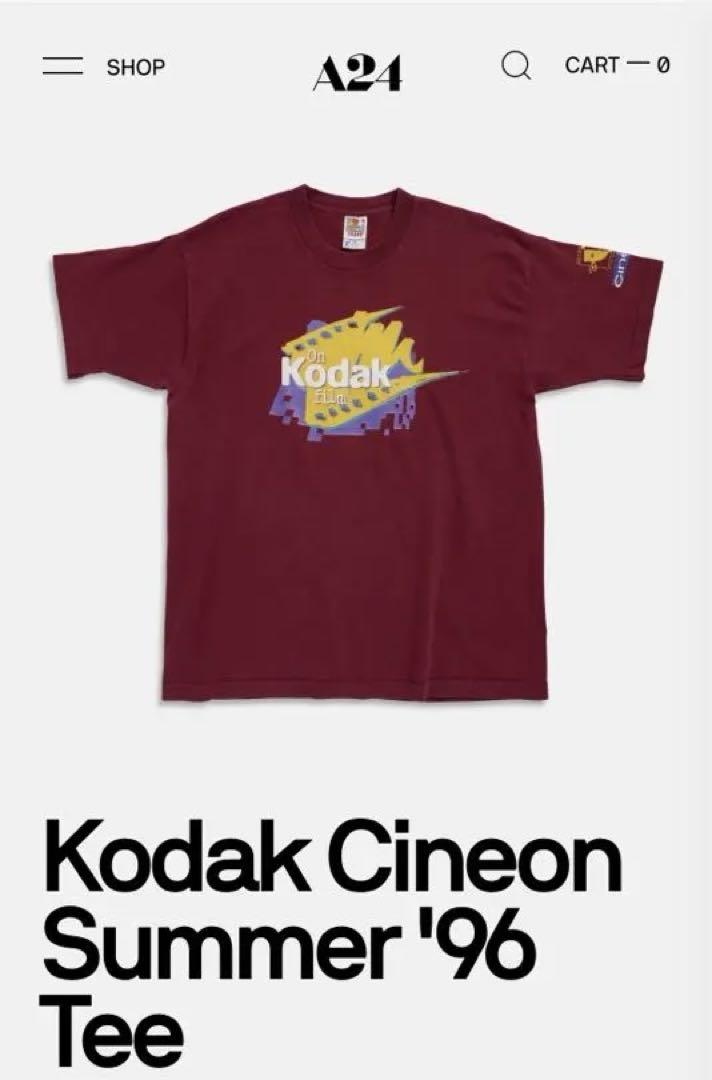 ☆90s ムービーtシャツ kodak ヴィンテージtシャツ
