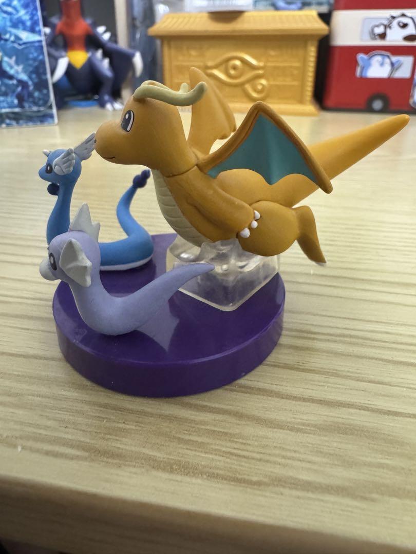 ポケモン立体図鑑 カイリュー ハクリュー ミニリュウ 3体セット