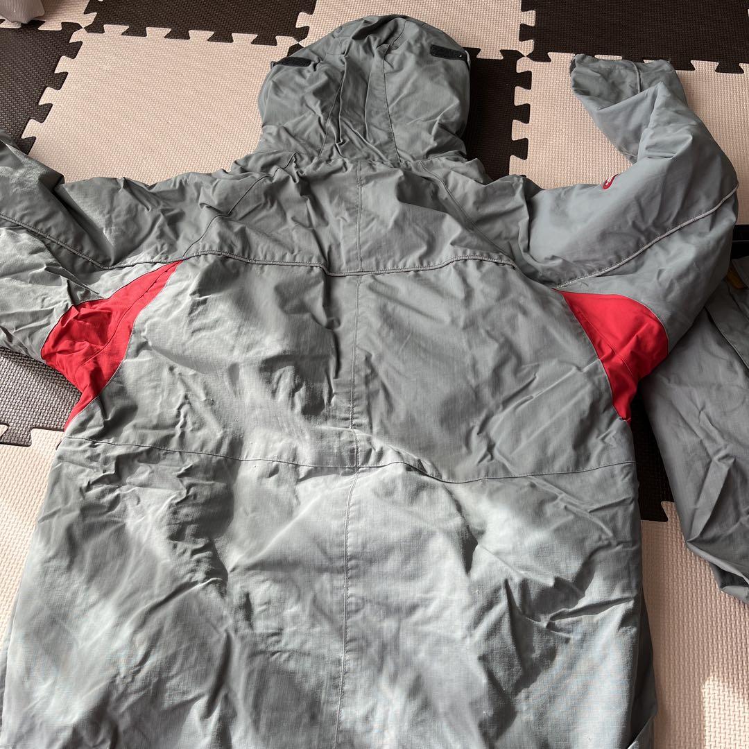 Local スノーボードウェア 女性用 グレー/レッド