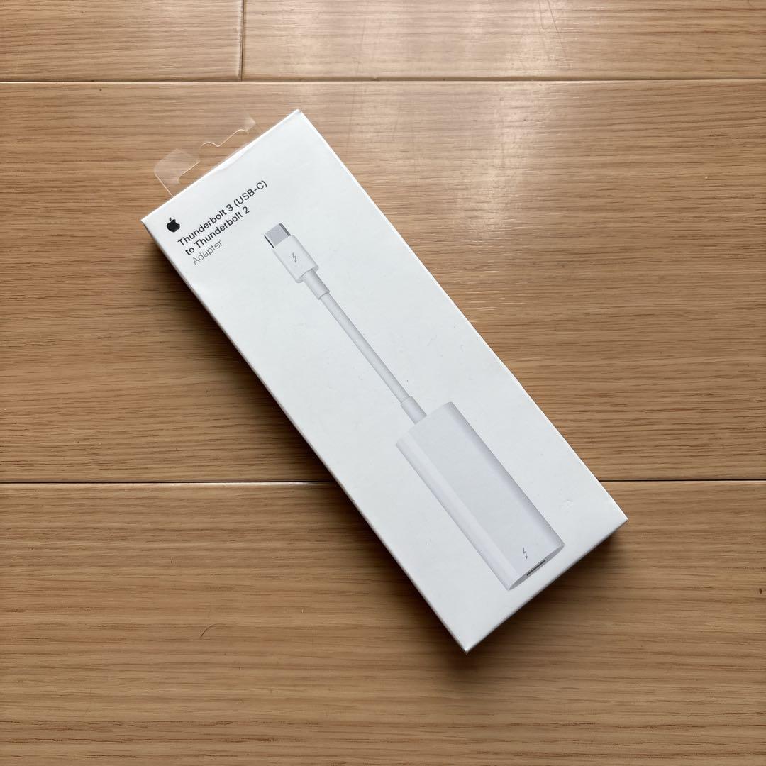 Apple Thunderbolt 3 to Thunderbolt 2未使用