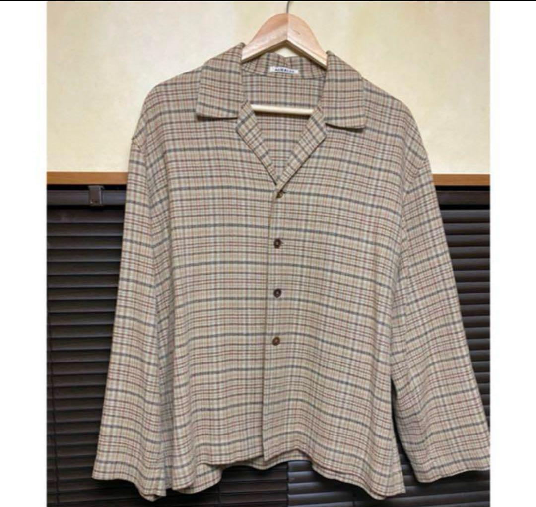 AURALEE silk summer tweed ブルゾン