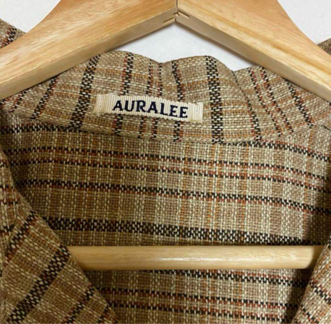 AURALEE silk summer tweed ブルゾン