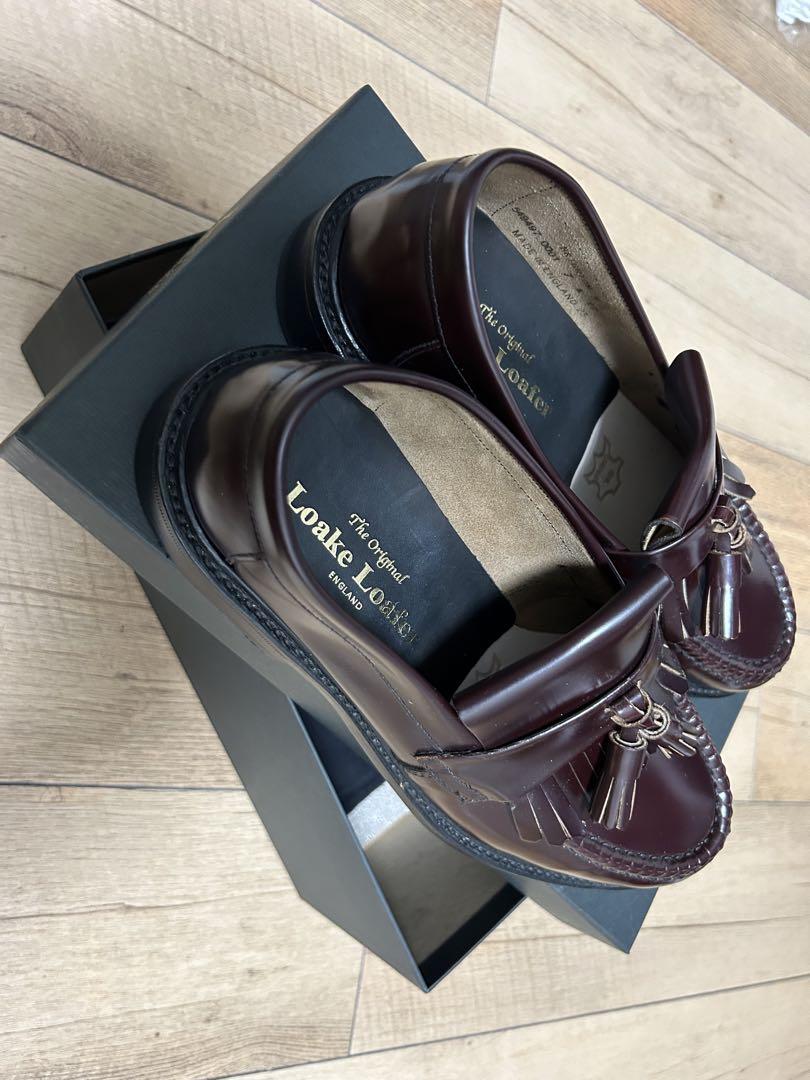 LOAKE BRIGHTON タッセルローファー ブラウン
